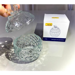 Star Glass Kristal Kesme Şekerlik