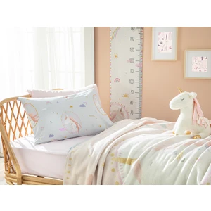 English Home Unicorn Pamuklu Çocuk Battaniye 150 x 200 cm Pembe