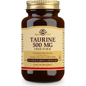 Taurin 500 mg 50 Kapsül