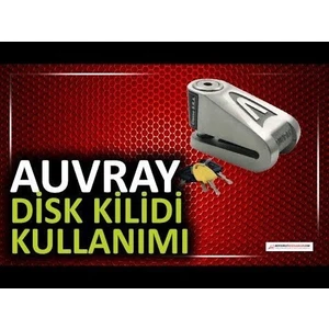 B-Lock 10 Çelik Alarmlı Disk Kilidi 10MM