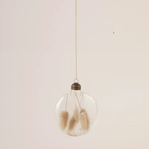 Gesa 4'lü Yılbaşı Topu Transparan/altın