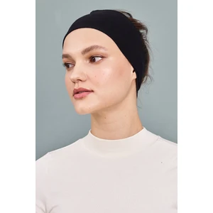 Madame Polo Silikonlu Bandana Bone - Siyah