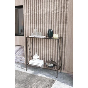 Florya Metal Dresuar Şeffaf Cam