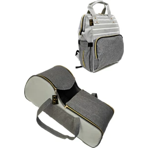 Portbebe Ana Kucağı Puset Bebek Taşıma + Anne Bebek Bakım Çantası  2 Li Set