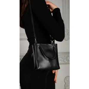 Valu Accessorize Siyah Askılı Mini Tote Çarpraz Kadın Çanta