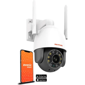 HM-600 3mp 360° Dönebilen Dış Ortam Gece Görüşlü Akıllı Güvenlik Kamerası -Uygulama Destekli