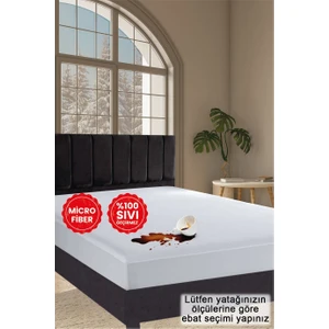 Mikro Fitted Sıvı Geçirmez Yatak Koruyucu Alez Çarşaf