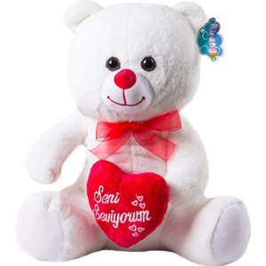 Top Rock Store Kalpli Peluş Ayıcık Dev Boy 50 cm