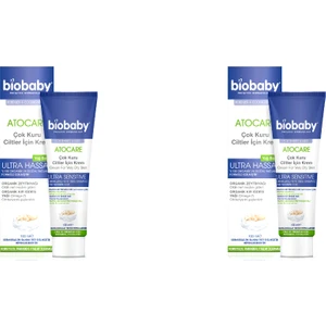 Biobaby Kuru ve Atopik Ciltler Için Krem 100 ml 2 Kutu