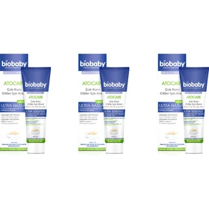 Biobaby Kuru ve Atopik Ciltler Için Krem 100 ml 3 Kutu