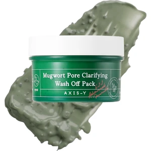 Axis-Y Mugwort Pore Clarifying Wash Off Pack 100ml, Gözenek Arındırıcı, Pürüzsüzleştirici Nazik Kil Maskesi