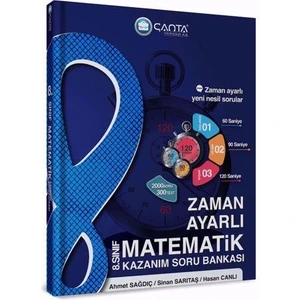 Çanta Yayınları 8. Sınıf Matematik Soru Bankası 2023