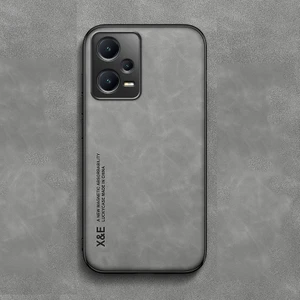 Poco X5 Pro 5g için Manyetik Cep Telefonu Kılıfı - Gri (Yurt Dışından)