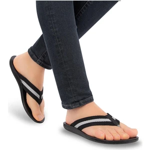 Orthopedix Hawk Anatomik Islak Zemin Parmak Arası Erkek Terlik Siyah 3132510