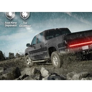 Hubsteinpick Up Ledi Off Road Bagaj Sinyalli Kayar LED Lamba 120CM Bagaj Altı Kayarlı Sinyal Ledi - 120 cm