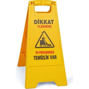 Üçtem Plastik Temizlik Var Levhası