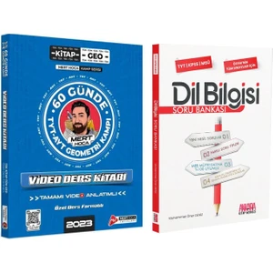 Mert Hoca Yayınları TYT-AYT Geometri Kampı ve Dil Bilgisi Soru Bankası Seti 2 Kitap