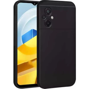 Xiaomi Redmi Note 11R (Global) Matte Serisi Silikon Tpu Kılıf - Siyah AL3367