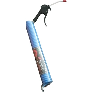 Snc Green 5 Metre Plastik Tabancalı Polietilen Spiral Hava Hortumu   Yerli