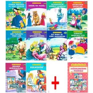 Dünya Masalları 10 Kitap Sınav Ekli  Iletişim Yayınları