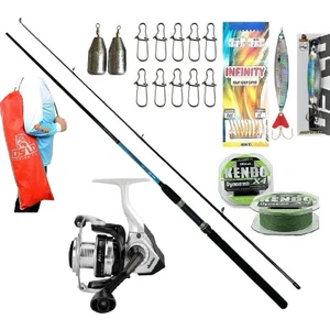 G-Power 240CM 15-40GR Okuma Aria-30 Spin Olta Takımı Seti