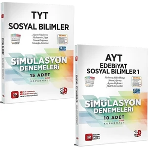 3D Yayınları 2023 TYT - AYT Simülasyon Sosyal Bilimler Denemeleri