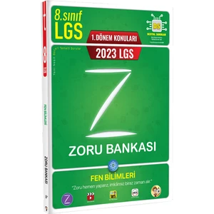 Tonguç Akademi 2023 LGS 1. Dönem Fen Bilimleri Zoru Bankası