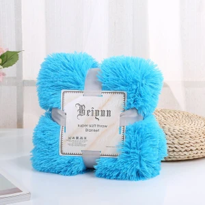 Yumuşak Flanel Battaniye Düz Renk Sıcak Peluş Battaniye Kanepe Yatak Ev Dekor Kış Polar Battaniye Örtüsü (Yurt Dışından)