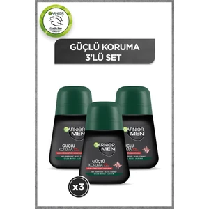 Garnier 3'lü Men Güçlü Koruma Roll-On Seti