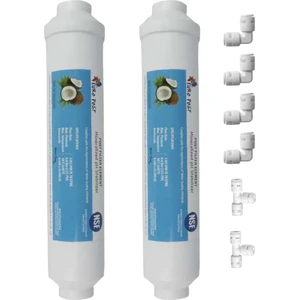 Reverse Osmosis Tezgahaltı Su Arıma Cihazı Tatlandırıcı Son Karbon Filtre 2'li
