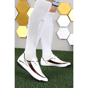 Orthopedix Simena Pu Futbol Halı Saha Spor Ayakkabısı Beyaz