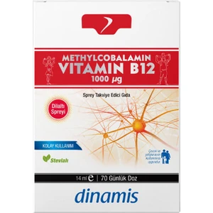 Methylcobalamin Vitamin B12 Sprey 14 ml 70 Günlük Doz