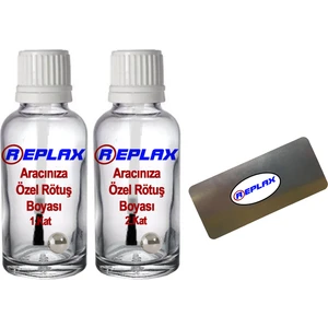 Honda City NH883P Platin Beyaz 2 Kat(2 Şişe) Rötuş Boyası+Rötüş Çeliği