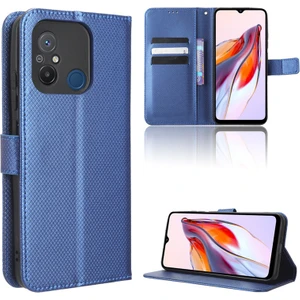 Shin-Wo Deri Cüzdan Telefon Kılıfı Için Xiaomi Redmi 12C (Yurt Dışından)