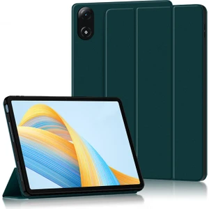 Shin-Wo Honor Pad V8 Pro Flip Folio Ultra Ince Pu-Deri Sert Kabuk Kapak Için Tablet Kılıfı (Yurt Dışından)