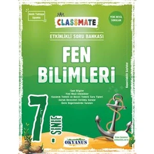 Okyanus Yayınları 7. Sınıf Classmate Fen Bilimleri Soru Bankası