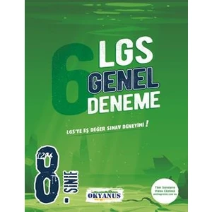 Okyanus Yayınları 8. Sınıf 6 Genel Deneme