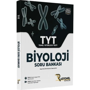 Rasyonel Yayınları TYT Biyoloji Soru Bankası (Yazarlarından Video Çözümlü)