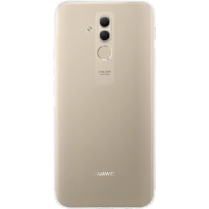 Caseworld Huawei Mate 20 Lite ile Uyumlu Kapak Kamera Korumalı Tıpalı Silikon Şeffaf Kılıf