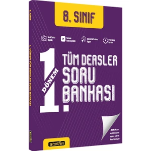 Startfen Yayınları Startfen 8.sınıf 1.dönem Tüm Dersler Soru Bankası