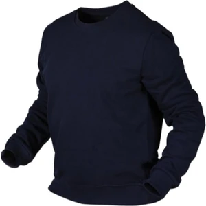 Lacivert İş Elbiseleri 2 Iplik Bisiklet Yaka Sweatshirt