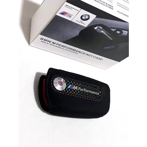 İdeal Aksesuar Bmw F10 F20 F30 Alacantra M Performance Anahtar Kılıfı Anahtarlık Car Keychain Bmw Kırmızı Model