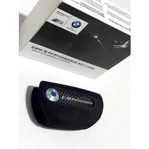 İdeal Aksesuar Bmw Anahtarlık Anahtar Kılıfı G x Seri Alacantra M Performance Bmw Car Keychain Mavi Model