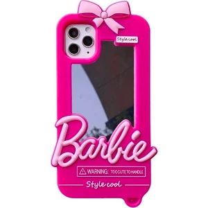 Grape Case Barbie Aynalı iPhone 13 Pro Kılıf