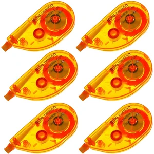 Şerit Daksil 5mmx8 Metre 6 Adet Şerit Düzeltici Twingo Şerit Silici Correction Tape