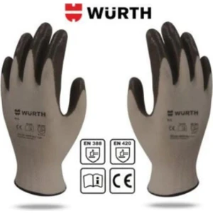 Würth Nitril Kaplı Eldiven / Mekanikçi Eldiveni