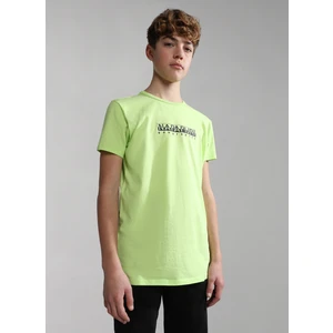 Yeşil Erkek Çocuk T-Shirt NP0A4G4PG1G1 K S-Box Ss 1