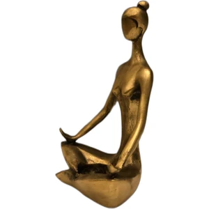 Yoga Kadın Mumluk Biblo