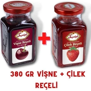 380 gr Vişne + Çilek Reçeli Ikili Paket