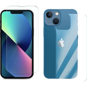 Apple iPhone 14 Plus Ön ve Arka Tempered Glass Cam Koruma - AL3271